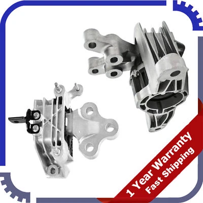 For Chrysler Pacifica Voyager V6-3.6L 2018-2021 2PCS Engine Motor & - Image 1 of 4