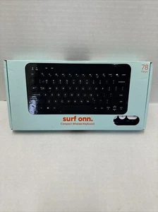 SURF ONN. COMPACT WIRELESS KEYBOARD NEW - Picture 1 of 2