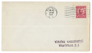 General Casimir Pulaski Issue of 1931 Sct 690 First Day Cover, Buffalo, New York - Picture 1 of 1