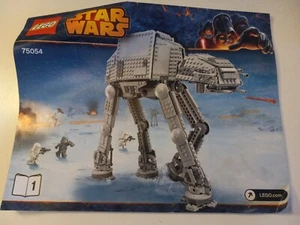 Lego Star Wars 75054 Libro 1 Guía de instrucciones Manual solamente - Imagen 1 de 4