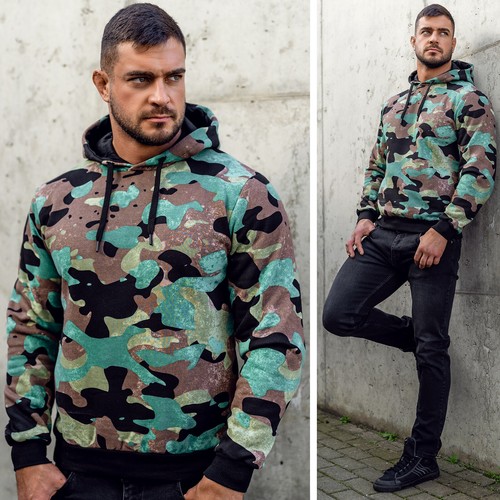 SACAI Felpa con cappuccio pullover felpa con cappuccio uomo stampa motivo uomo stampa bolof stampa