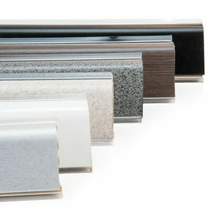 ABSCHLUSSLEISTE 37mm Winkelleisten Tischplatte Arbeitsplatte Küche 1,5 m GR5 - Bild 1 von 31