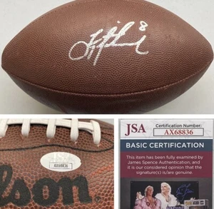 HOF Cowboys QB Troy Aikman Signed Autograph Wilson Football - JSA Cert - FREE SH - Picture 1 of 8