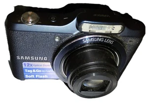 SAMSUNG Digital Camera WB50F Black 12X Zoom Wifi Connect Includes HDMI Charger - Picture 1 of 5