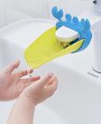 Neuf extenseur de robinet d'évier de salle de bain, forme de crabe pour enfant se lavant les mains