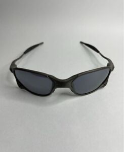 Oakley Double X Metal Black Unobtainium Black Iridium Sunglasses w/Micro Bag