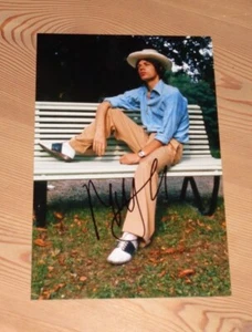 ¡EXCELENTE! The Rolling Stones MICK JAGGER Autógrafo Original ¡FOTO GRANDE! - Imagen 1 de 1