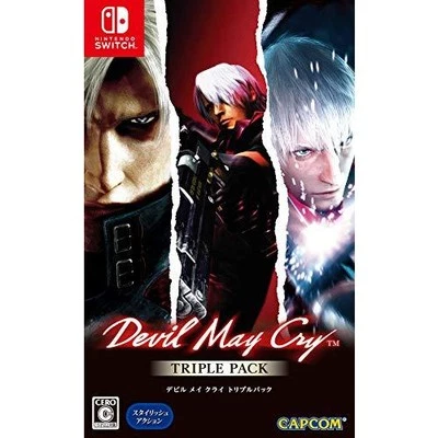 Devil May Cry Triple Pack Nintendo Switch CAPCOM Japanese Edition With Used c 42 - Image 1 of 4