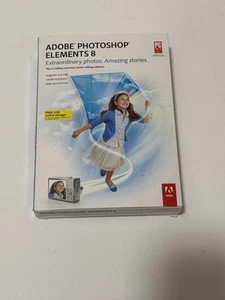 Adobe Photoshop Elements 8 -NEW - Picture 1 of 2