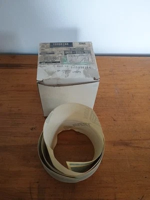 New Old Stock GM 15998194 Stripe, Body Side Rh Blue GMC Sonoma - Image 1 of 3