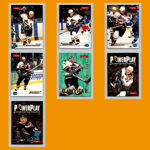 New York Islanders Lot 7 Hockey Cards SkyBox Impact Todd Bertuzzi NM Hockey NHL - Picture 1 of 9