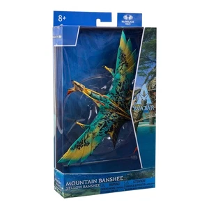 McFarlane Toys Avatar Mountain Banshee - Figura Ikran gialla da collezione - Foto 1 di 8