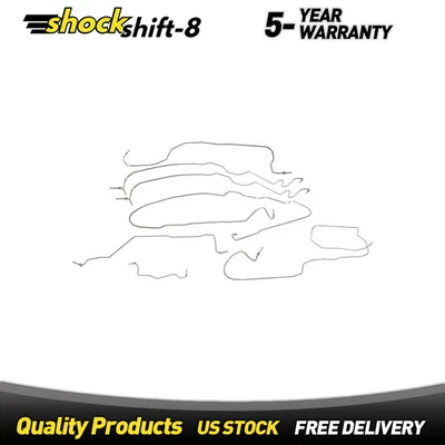 Dorman Para 2001-2002 GMC SIERRA 2500 HD Kit de Línea Hidráulica de Freno Acero Inoxidable Foto 1 de 2