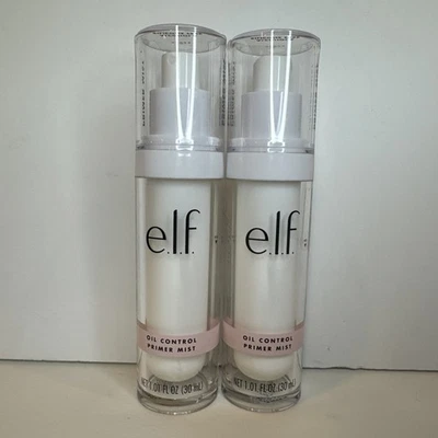 2 Pack e.l.f. Cosmetics Oil Control Primer Mist 1.01 Fl Oz 30 mL - Image 1 of 4