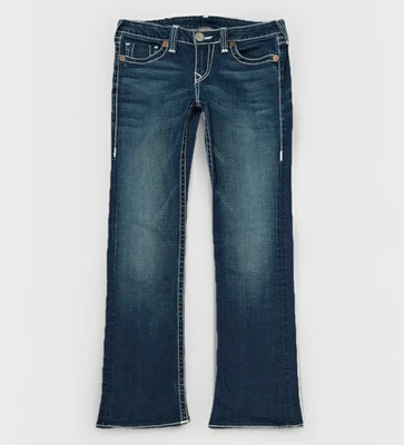 Vintage True Religion Jeans Women's Size 31 Dark Wash Low Rise Bootcut 33x33 - Image 1 of 4
