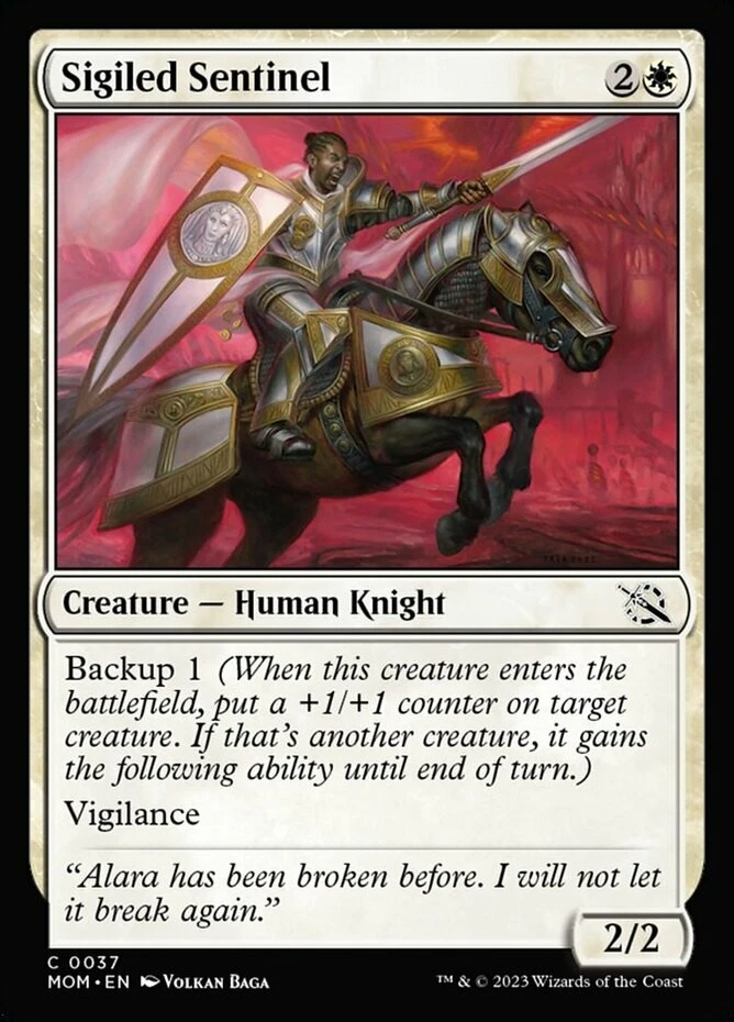 x1 Sigiled Sentinel - March of the Machines - NM - MTG - Image 1 of 1