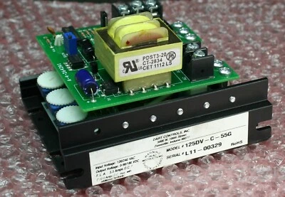 One (1) Dart 125DV-C-55G Drive Speed Control 120/240 VAC #C L11-00329 - Image 1 of 4