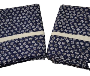 Fundas de almohada personalizadas, 18 X 30 Stan/queen, azul/blanco, costuras fr, bolsillo de almohada - Imagen 1 de 4