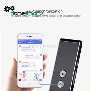 T8 Portable Smart  Speech Translator Instant Translation 30 Multi-Language - Bild 1 von 11