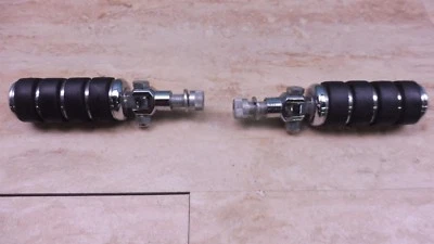 1993 Harley Davidson Dyna Softail Хромированные Подножки Пара PL179+ - Изображение 1 из 4