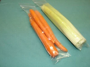 1000 3 x 12 VENTED 2Mil Produce Zip lock Top Seal Clear Poly Bags, USDA, FDA - Bild 1 von 10