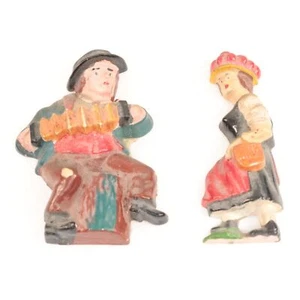 Estuche Reloj Cuco Decoraciones Hombre con Acordeón y Mujer - RC2180 - Imagen 1 de 2