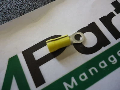 321518 AMP Ring Tongue Termin 14-16AWG 26.57mm 8.71mm Tin Loose Brand New! @100 - Image 1 of 2