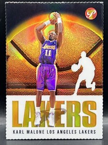 2003-04 Topps Pristine Karl Malone 57/99 LA Lakers GOLD REFRACTOR #32