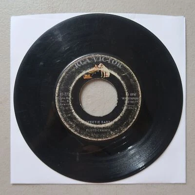 FLOYD CRAMER LAST DATE, SWEETIE BABY VINYL 45 RCA VG 11-6 - Image 1 of 2