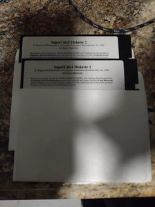 VINTAGE 1986 SuperCalc 4 Spreadsheet Software MS/DOS - Zdjęcie 1 z 1