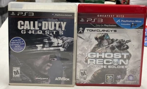 Tom Clancy's Ghost Recon: Future Soldier AND Call of Duty Ghosts PlayStation 3 - Picture 1 of 3
