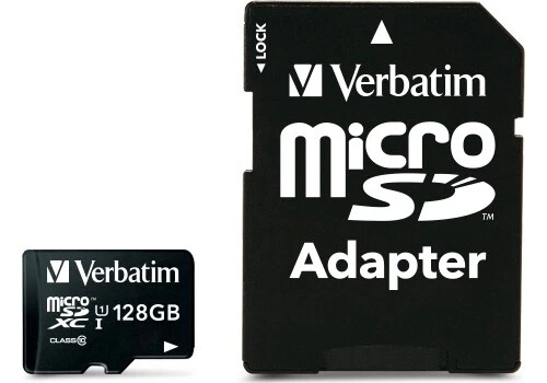 Verbatim Premium 128 GB MicroSDXC Classe 10 UHS-I 45 MB/s 10 MB/s Class 10 44085