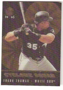 FRANK THOMAS 1995 SPORTFLIX UC3 CYCLONE SQUAD CHICAGO WHITE SOX CS1 HOF MVP
