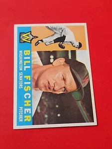 Bill Fischer 1960 Topps #76 Washington Senators , No Creases , Read - Picture 1 of 12