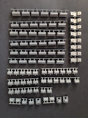 Tyros1 - Jeu complet de boutons gris / argentés pour Yamaha Tyros 1 - Photo 1/4