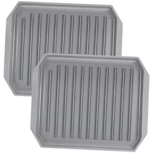 2 Pieces Microwave Bacon Tray Microwave Bacon Cooker Grill Rack Piratical - Picture 1 of 6