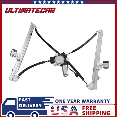 Regulador de ventana delantero izquierdo con motor para Chrysler Town & Country Dodge Caravan Foto 1 de 4