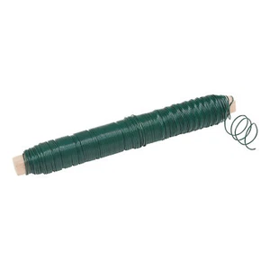 Alambre enrollable VERDE 0,65 mm x 34 m alambre de flores alambre de encuadernación alambre para manualidades alambre de jardín alambre - Imagen 1 de 1
