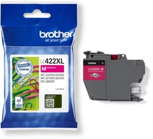 ORIGINAL BROTHER LC-422XL MAGENTA TINTENPATRONEN - LC422XLM - 1.500 SEITEN 2026 - Bild 1 von 4