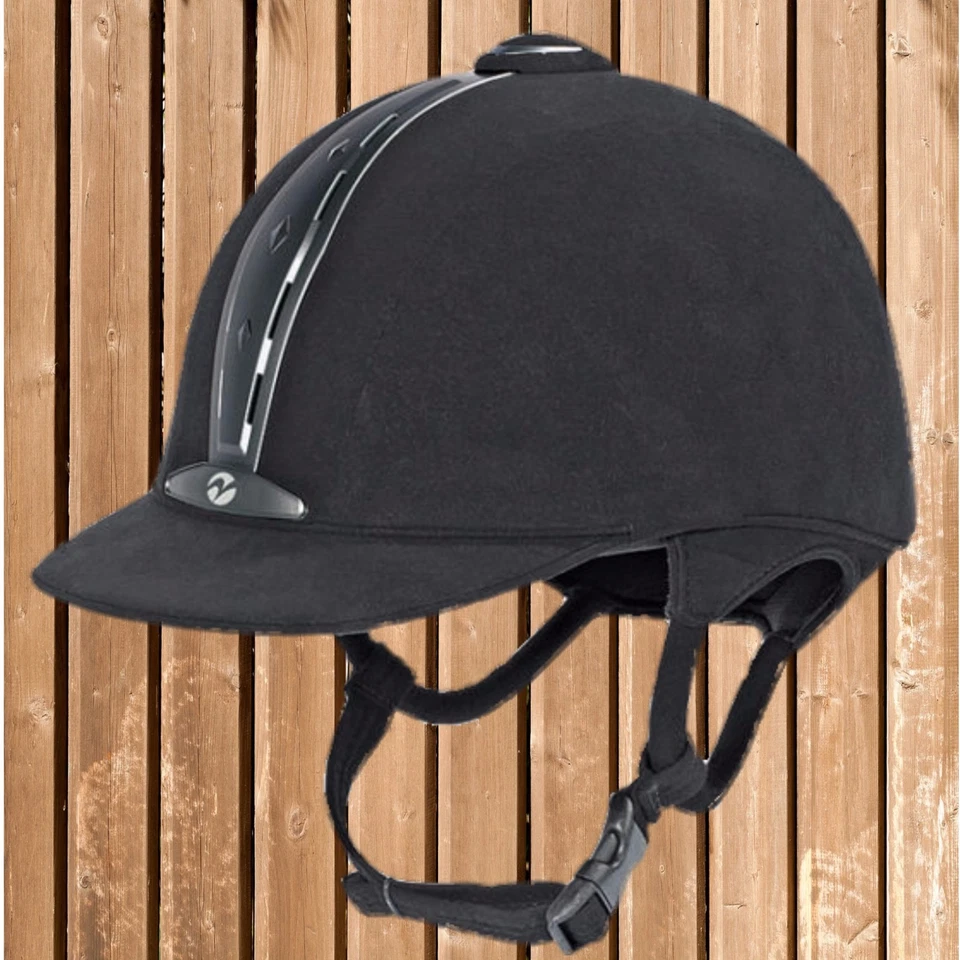 Busse Reithelm Equi Classic, Sicherheits Reitkappe Busse, Sturzkappe, schwarz  - Bild 1 von 1