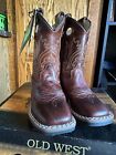 OLD WEST COWBOY KIDS BOOTS SIZE 5C NEW IN BOX