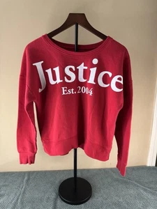 Justice Active 14/16 Red Sweatshirt - Picture 1 of 4