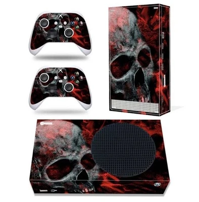 Autocollant de protection autocollant scary skull XBOX série S vinyle Skull emballage cadeau - Photo 1/4