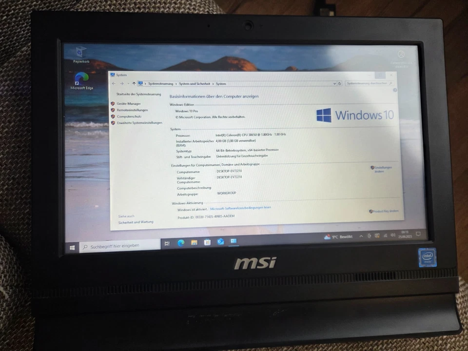MSI Pro 16 Zoll, All-in-One PC Touchscreen - Bild 1 von 4