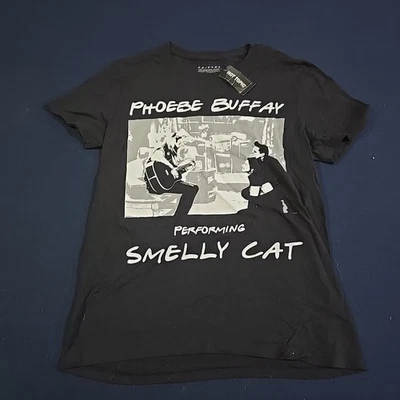 Camiseta Amigos Performando Gato Olor Oficial Phoebe Buffay Lisa Kudrow Pequeña Foto 1 de 4