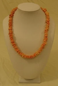Shell Necklace Barrel Clasp 18 in Item J - Picture 1 of 4