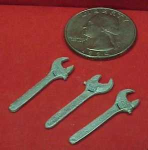 G SCALE OR 1:20.3 DETAIL PARTS: ADJUSTABLE WRENCHES WISEMAN MODEL SERVICES GDP15 - Picture 1 of 1