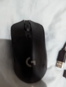 Logitech G703 LIGHTSPEED Wireless Gaming Mouse - Black (910-005251) - Picture 1 of 4