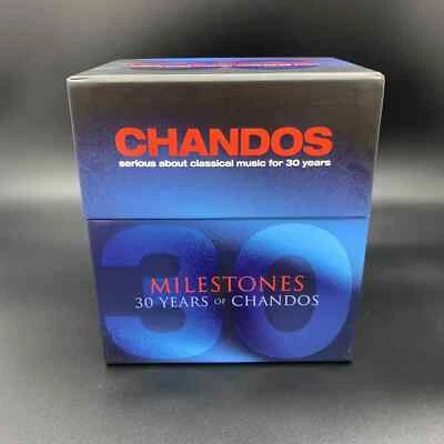 Milestones 30 Years of Chandos Anniversary Collection [30 CD Box Set] VGC - Image 1 of 3
