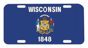Wisconsin License Plate Auto Tag - Picture 1 of 1
